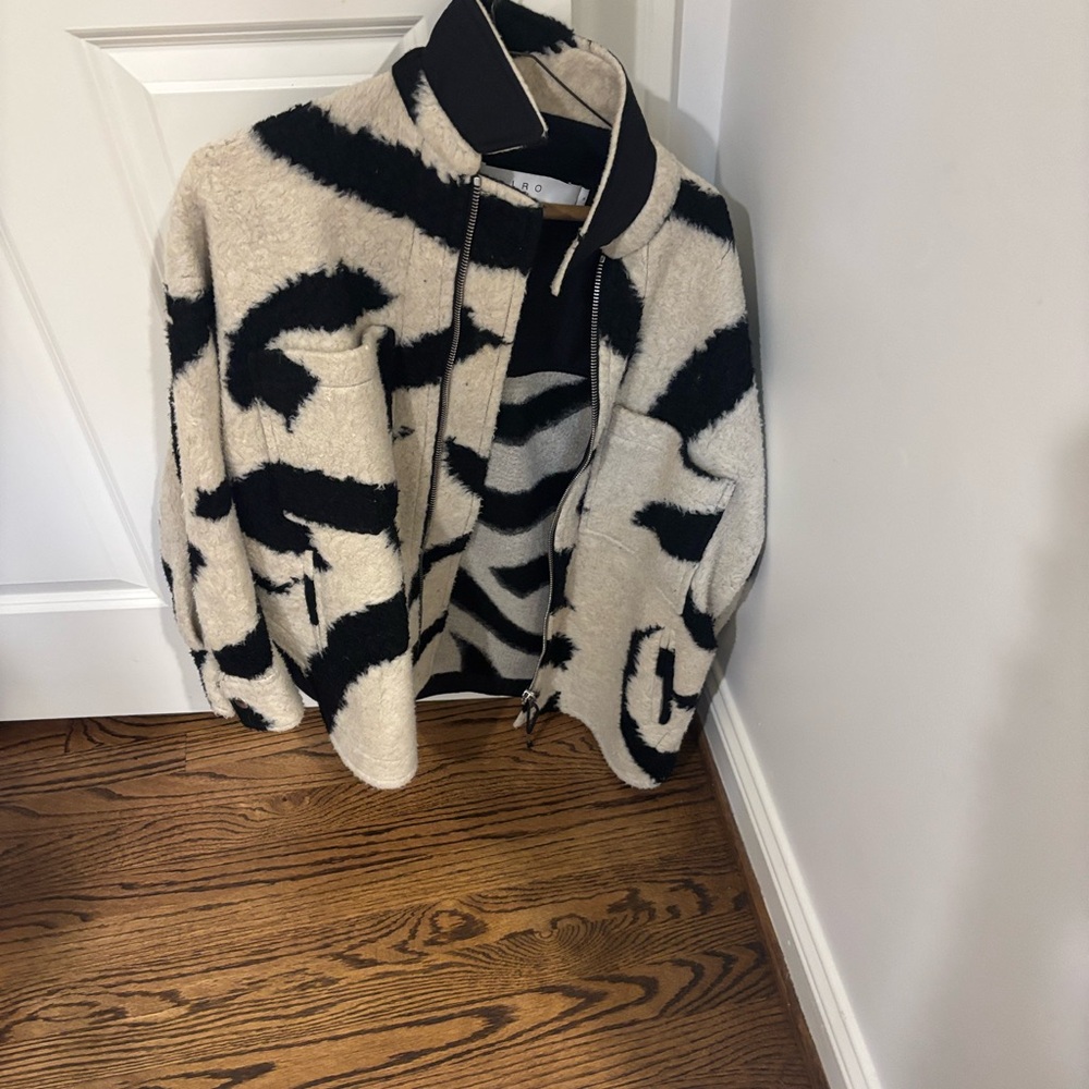 IRO Monochrome Fleece Jacket